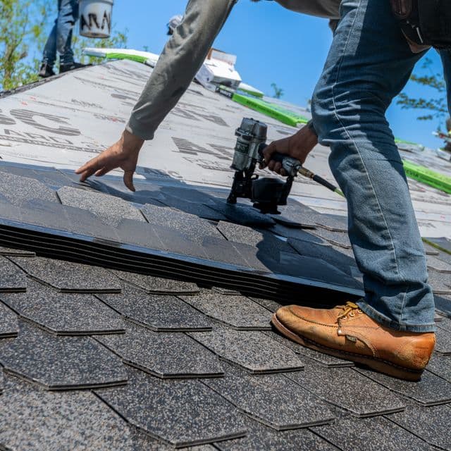 Roofing service business